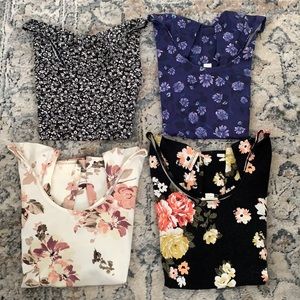 *Bundle* Garage Floral Ballerina Tees